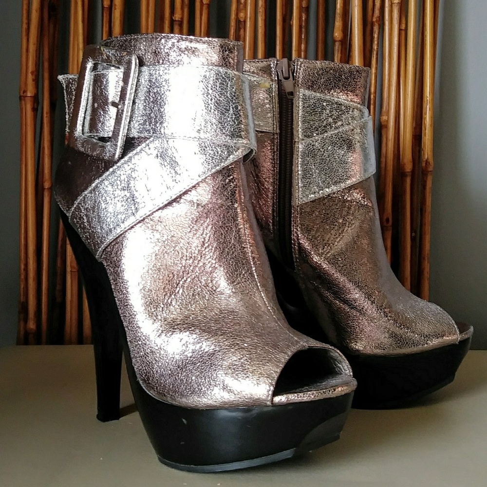 🌸🆓Zuka Rose Platform Bootie